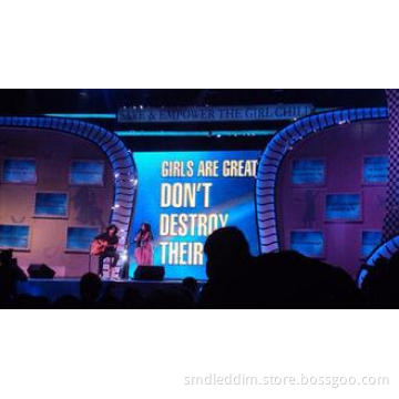 High Definition Large indoor rental LED screen P5.2 die cas
